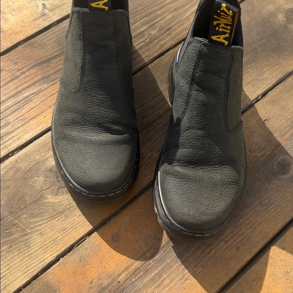 Dr. Martens Dark Gray Chelsea Boots - Picture 4 of 4